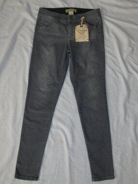 NWT Democracy Absolution Booty Lift Jegging Jeans Gray Distressed Denim sz 4